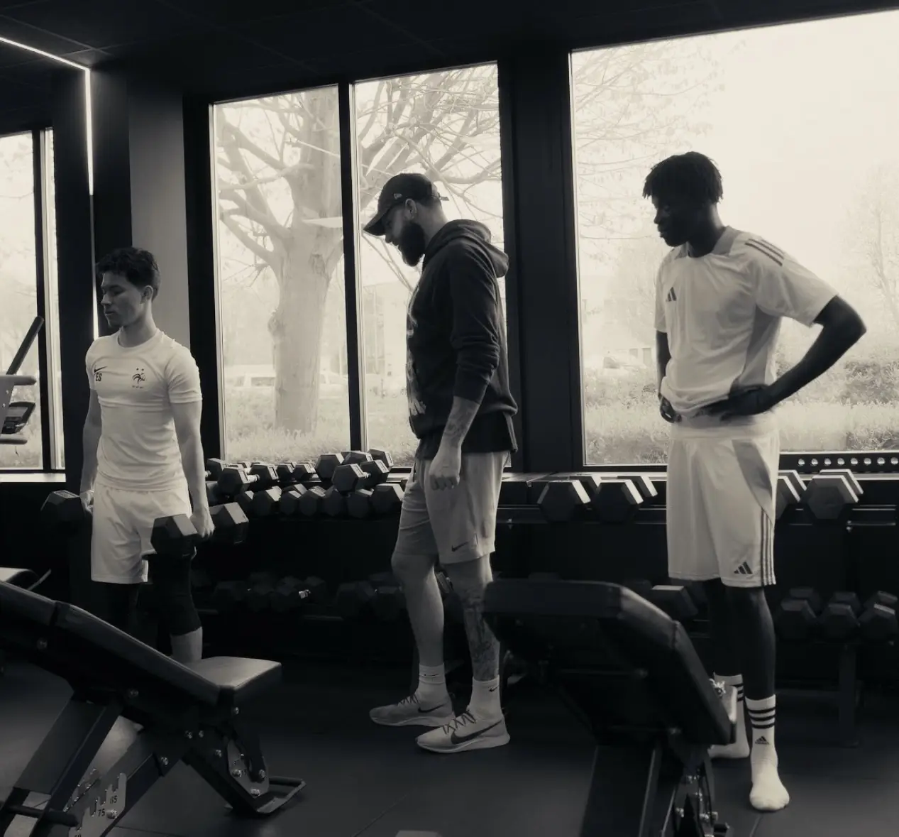 Group session in the gym