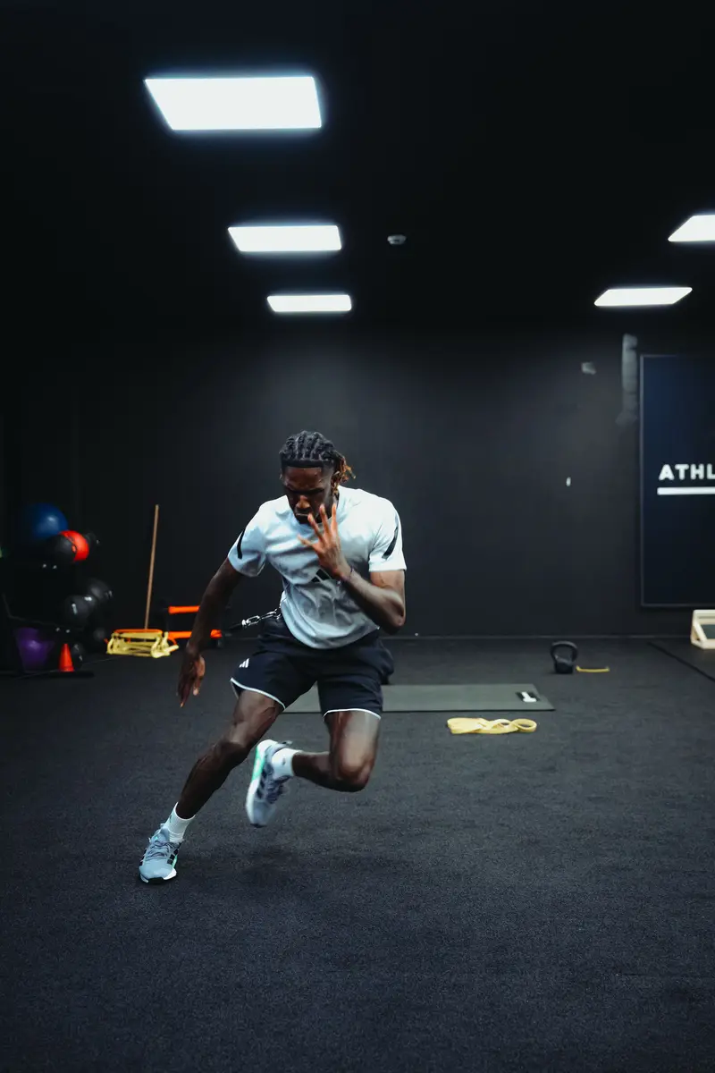 Single-leg landing and stabilisation in the gym
